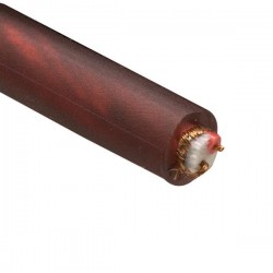 MAGICVOICE B96 Profesyonel 2 Damarlı Blendajlı Enstrüman Mikrofon Kablosu Stereo 100 Metre (Kahverengi)