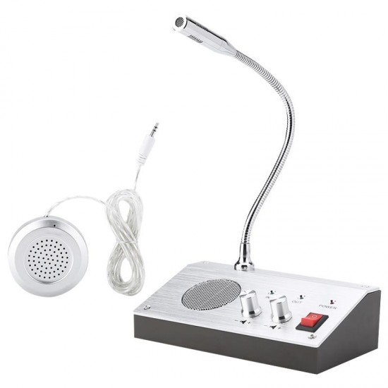 Magicvoice MV-2399 Çift Yönlü Gişe Mikrofonu Vezne Ve Gişe Konuşma Sistemi