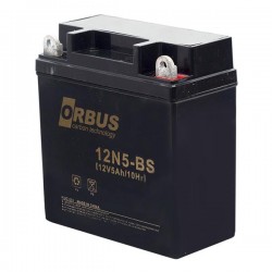 Orbus 12V 5AH Elektrikli Karbon Bisiklet Aküsü 12N5-BS