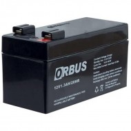 Orbus 12 Volt 1.3 Amper Kuru Akü ORB12-1.3 (96x42x52 Mm)
