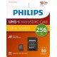 Philips FM25MP45B/00 256GB Class10 UHS-I U1 TF Adaptörlü Micro SDXC Hafıza Kartı