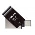 Philips FM64DC152B/00 64Gb 2 IN 1 TYPE-C/USB 3.1 Siyah Gri USB Flash Bellek