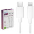 Philips SWR1003/93 1 Metre Type-C to Lightning 20W PD Hızlı Şarj ve Veri Kablosu Beyaz