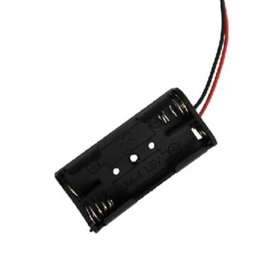 PowerMaster Pil Yuvası 2'li Yan Yana İnce AAA (IC- 233b)