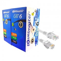 POWERMASTER Cat6 305 Metre Ethernet Network Kablosu