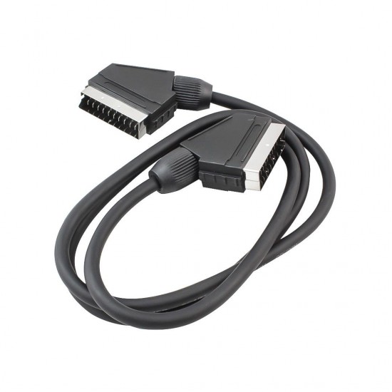 POWERMASTER Scart Scart 3 Metre Siyah Kablo