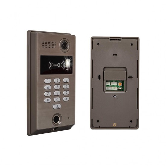 PowerMaster 773TP 1 Daire 7'' NFC - Parmak İzi Girişli Görüntülü Diafon Kapı Zili Interkom Akıllı Ev Güvenliği Sistemi