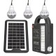 POWERMASTER GD-999 Lamba + Powerbank + Işıldak Solar Aydınlatma Seti