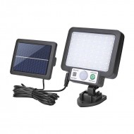 POWERMASTER JX-F56 Solar Panelli Hareket Sensörlü Üç Modlu Duvar Lambası