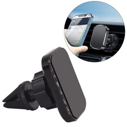 PowerMaster JX002 Mıknatıslı Manyetik Araç Araba Telefon Tutacağı Klima Kanalına Geçmeli (360 Derece) PowerMaster JX002 Mıknatıslı Manyetik Araç Araba Telefon Tutacağı Klima Kanalına Geçmeli (360 Derece)