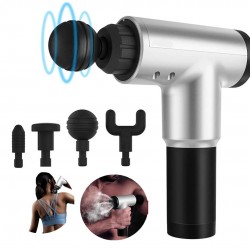 POWERMASTER KH-320 Şarjlı Sporcu Koşucu Darbeli Titreşimli Masaj Aleti 6 Kademeli 2000mAh