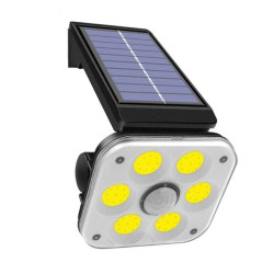 Powermaster LF-1750A 54 Cob Ledli 3 Modlu Sensörlü Solar Duvar Lambası Powermaster LF-1750A 54 Cob Ledli 3 Modlu Sensörlü Solar Duvar Lambası