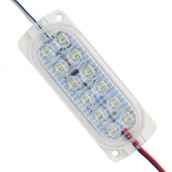 POWERMASTER Parlak Yanıp Sönen 24 Volt 1.2 Watt Beyaz 2835 Modül Led