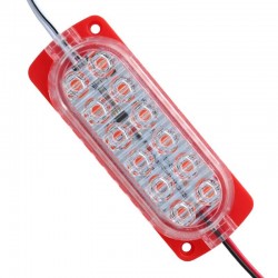 POWERMASTER Parlak Yanıp Sönen 24 Volt 1.2 Watt Kırmızı 2835 Modül Led