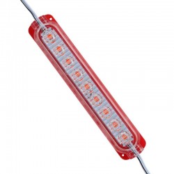 POWERMASTER 24 Volt 2.4 Watt Tek Renk Kırmızı 2835 Modül Led 14*32.5