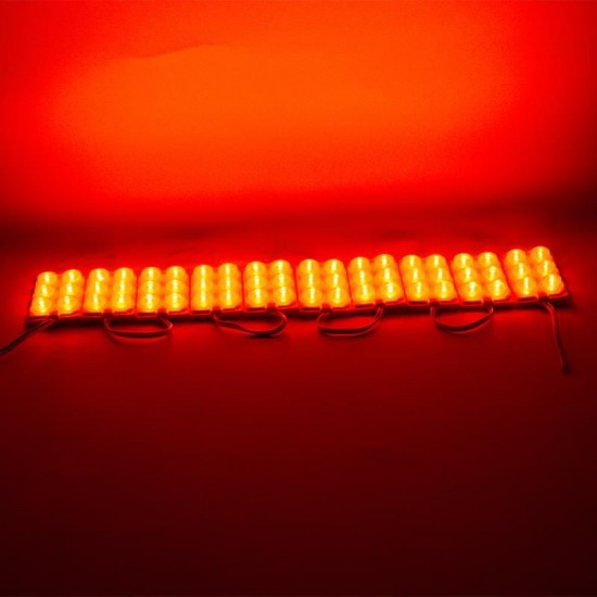 Powermaster 24 Volt 3 Watt Kırmızı 3030 Cob Modül Led 75*40