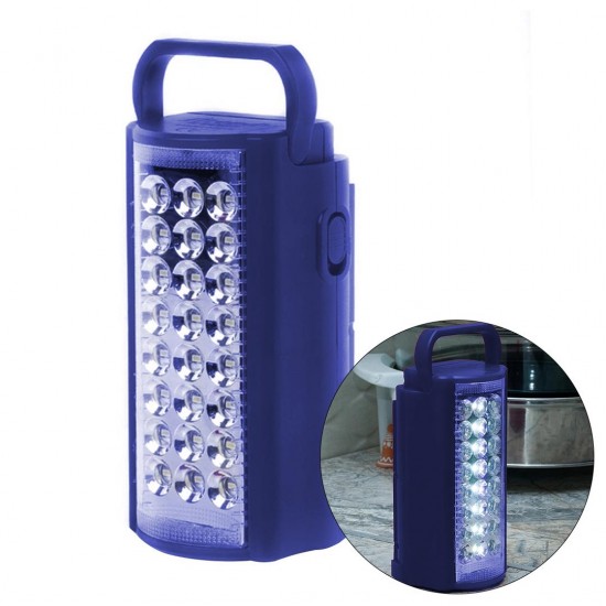 POWERMASTER PM-21980 24 Ledli Şarjlı Işıldak (6V4A Akülü - Powerbank Özellikli)