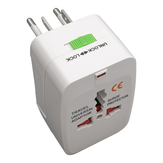 Powermaster PM-2886 Universal Çoklu Priz Çevirici Seyahat Adaptörü