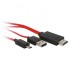 Powermaster Galaxy S3 Şarj-HDMI Kablo