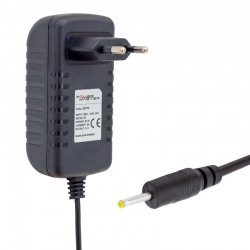 POWERMASTER PM-33779 5 Volt - 3 Amper 2.5*0.7 Mm Uçlu Plastik Kasa Priz Tipi Adaptör