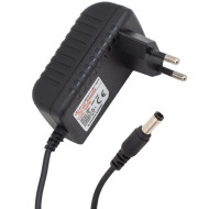 Powermaster PM-4479 12 Volt - 0.5 Amper 5.5*2.5 Mm Uçlu Plastik Kasa Priz Tipi Adaptör