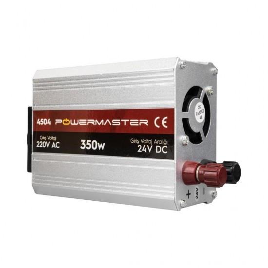 POWERMASTER PM-4504 24 Volt - 350 Watt Modifiye Sinüs İnverter