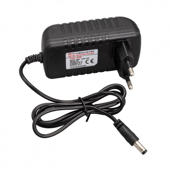 Powermaster PM-4531 12 Volt - 2 Amper 5.5*2.5 Mm Uçlu Plastik Kasa Priz Tipi Adaptör