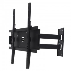 Powermaster PWR-H41 22''-55'' Çift Kollu Kilitli Hareketli Duvar Askı Aparatı
