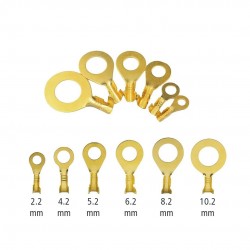 POWERMASTER TKS-9 10.2 MM Sarı Topraklama Terminal Kablo Pabuç (100 Adet)