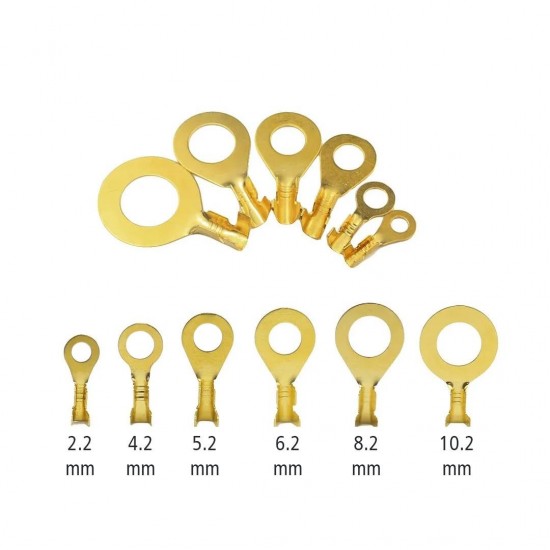 POWERMASTER TKS-9 10.2 MM Sarı Topraklama Terminal Kablo Pabuç (100 Adet)