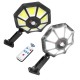 Powermaster ZB-168B Kumandalı Sensörlü Beyaz Solar Aydınlatma