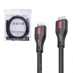 S-Link SL-HDM4K13 19+1 Hdmi To Hdmi 3m V2.0 4k (3840*2160) 60hz Kablo