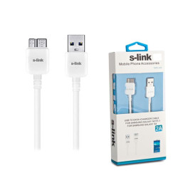S-Link SMG-495 Note 3-S5 Data Şarj Kablosu
