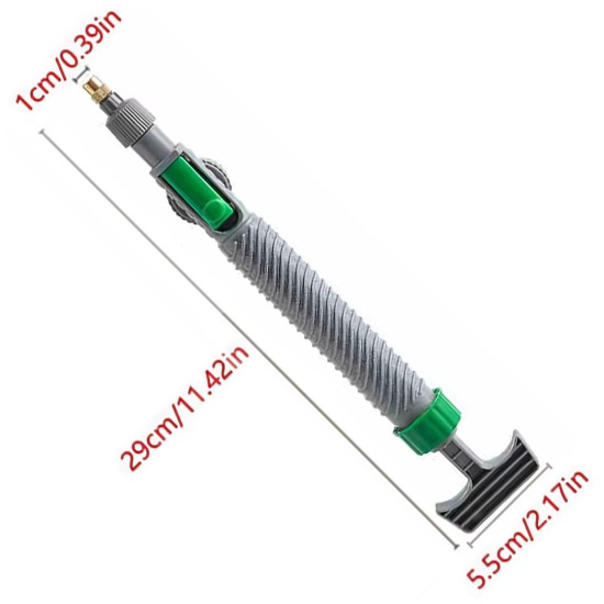 Sunup SN-24910 Ayarlanabilir Basınçlı Su Köpük Püskürtme Başlığı (Tüm Pet Şişelere Uyumlu)