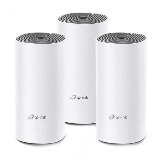 TP-Link AC1200 Deco E4 1200Mbps Mesh WIFI Sistemi (Üçlü)