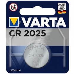 Varta CR 2025 3 Volt Tekli Lityum Pil