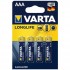 Varta Longlife Power Alkalin AAA Ince Kalem Pil 4'lü Paket