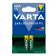 Varta 56703 1.2V 800 mAh Şarjlı AAA İnce Kalem Pil (2'li Paket)