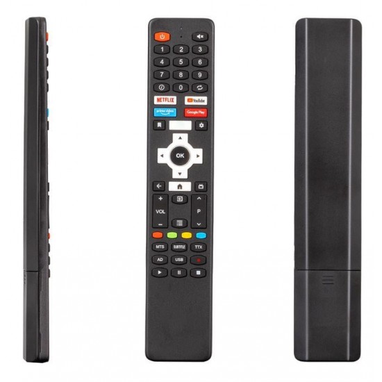 Next -Vivax - Conti Android Netflix-Google Play-Youtube-Prime Video Tuşlu Ses Komutsuz Lcd Led Tv Kumanda