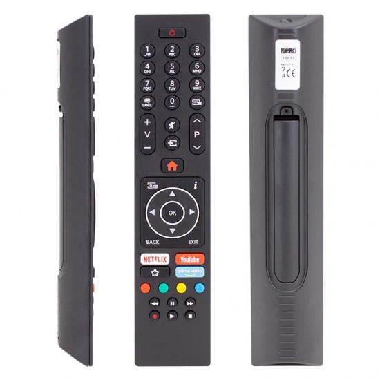 Vestel RC 43135P Netflix-Youtube-Prime Video Tuşlu Lcd-Led Tv Kumanda