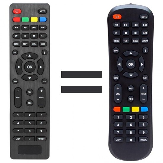 Sunny AT-14850  - Skytech ST-19200 HD - Showmax Blue -Herz 56000 - Korax HD Uydu Alıcı Kumandası