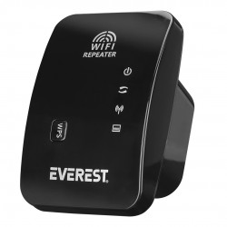 Everest EWR-N300 2.4Ghz 300Mbps 1xWan/Lan Port Dahili Antenli Repeater+Ap Kablosuz Menzil Genişletici