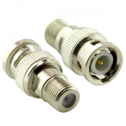 BNC Erkek F Dişi Konnektör Çevirici Jack