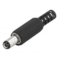 DC Erkek Jak 2.1mm Kısa Tip - Lehimlenebilir Konnektör (IC-251)