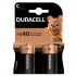 Duracell LR14/MN1400 C Orta Boy Pil (2'li Paket)