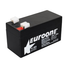 EUROONE EO121.3 12 VOLT - 1.3 AMPER AKÜ (96 X 42 X 52 MM)