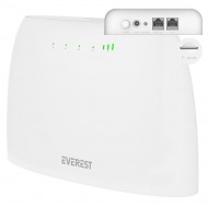 Everest EWR-4G03 4G LTE Wi-Fi Router SIM Kart Girişli 300 Mbps 2.4GHz WAN/LAN Portlu Kablosuz Yönlendirici