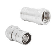 F Konnektör Sıkmalı RG6 Kısa Tip F Konnektör Sıkmalı RG6 Kısa Tip