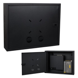 Fury 45x35x10cm Dik Tip Siyah DVR / NVR Güvenlik Kabini Pano