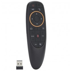 G10 Android-Windows-Linux-TV Box-Mac OS Uyumlu 2.4 Ghz Ses Komutlu Wireless Air Mouse Uzaktan Kumanda